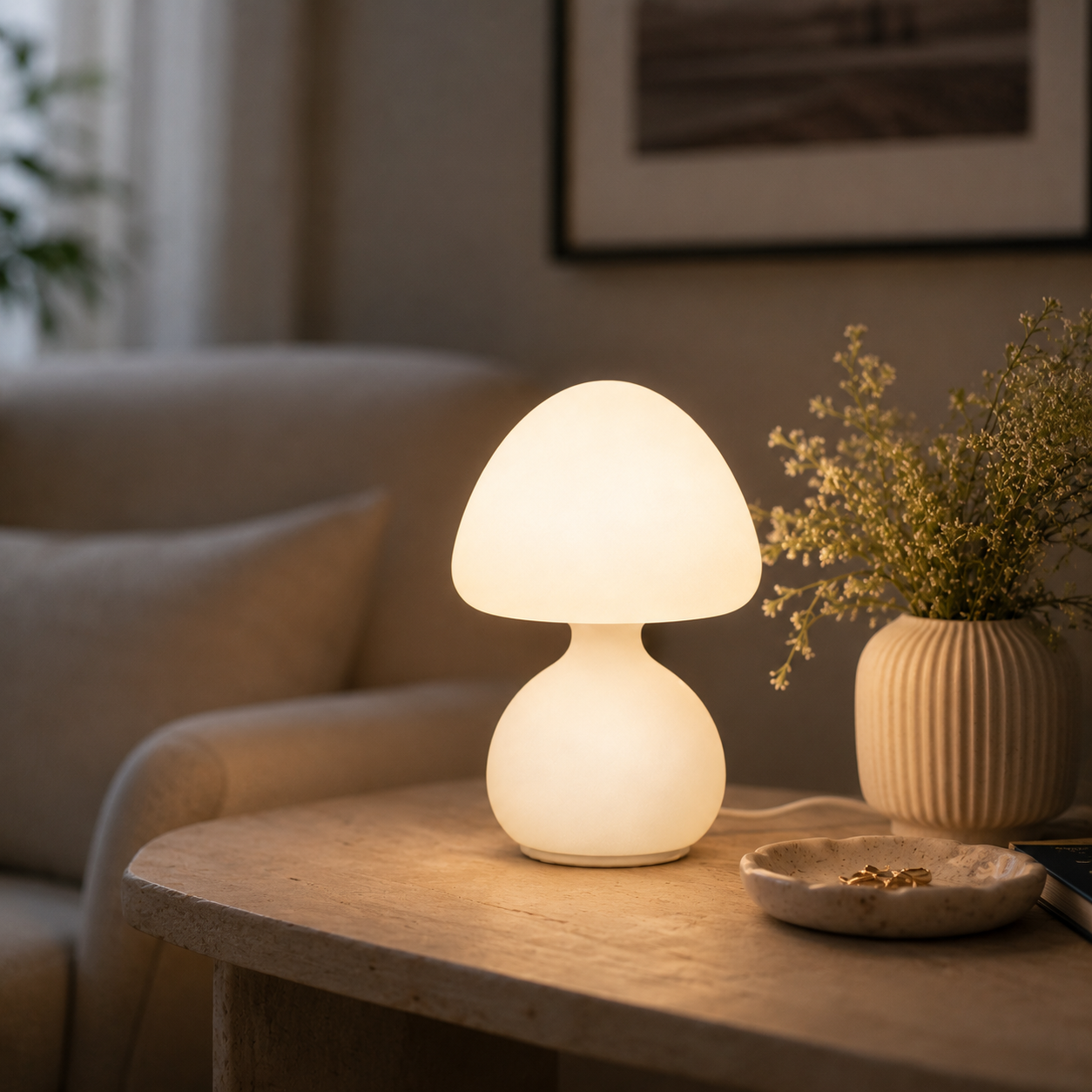 Mados - Simple Mushroom Glow Lamp