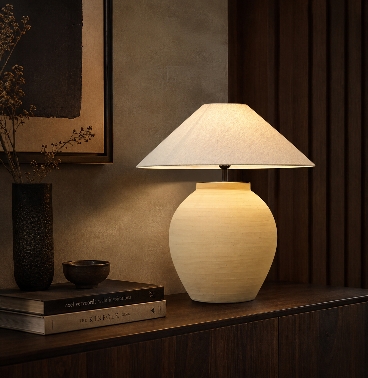 Dotte - Vintage Ceramic Table Lamp
