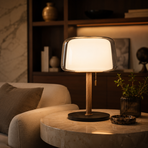 Candi - Scandinavian Glass Table Lamp