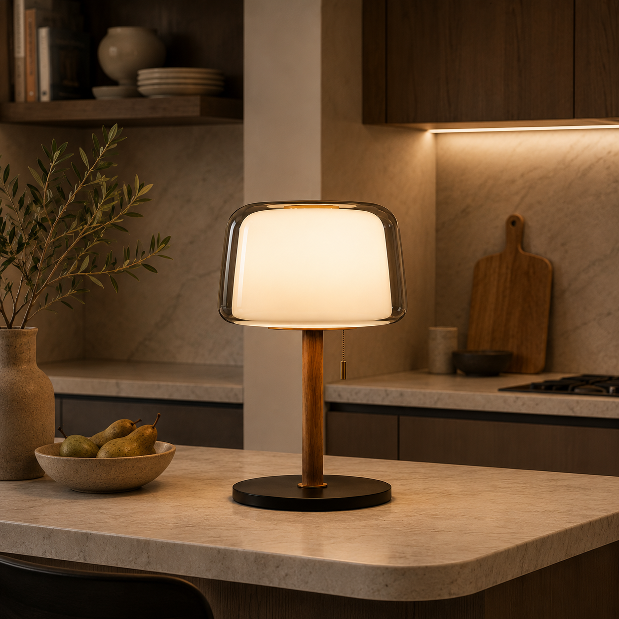 Candi - Scandinavian Glass Table Lamp